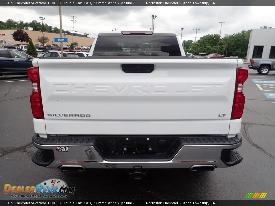 2019 Chevrolet Silverado 1500 LT Double Cab 4WD Summit White / Jet Black Photo #6