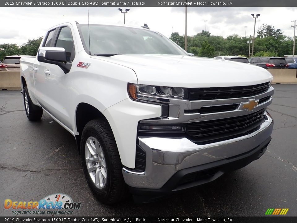 2019 Chevrolet Silverado 1500 LT Double Cab 4WD Summit White / Jet Black Photo #11