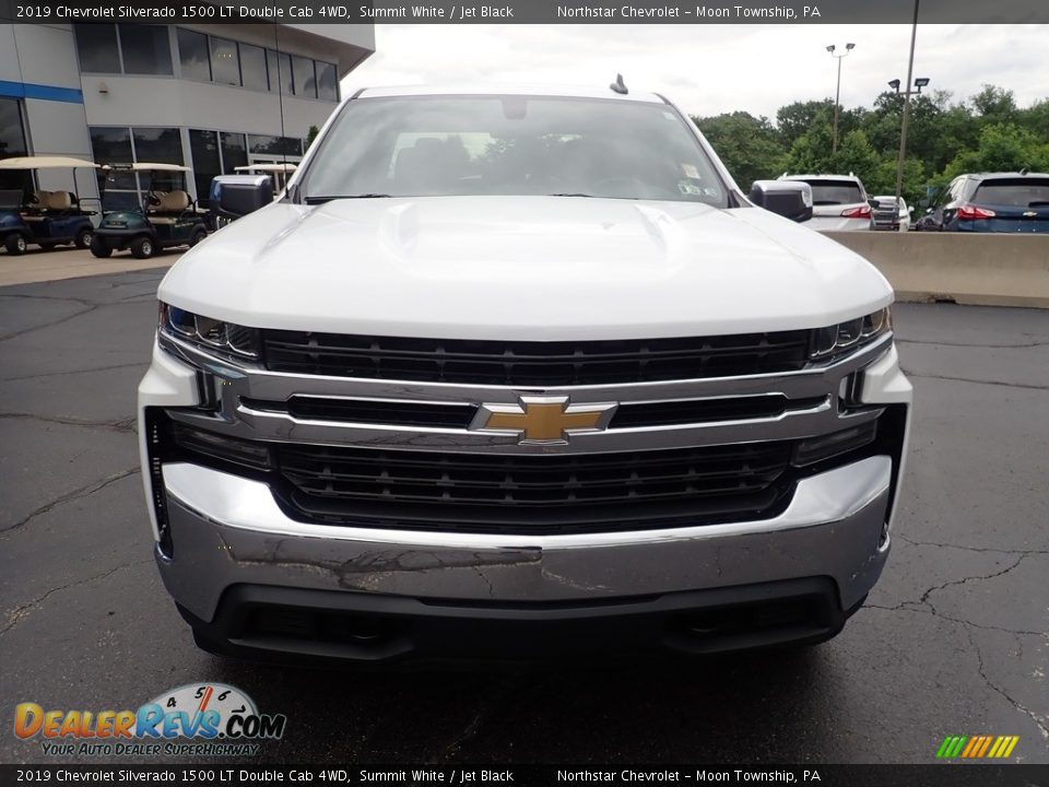 2019 Chevrolet Silverado 1500 LT Double Cab 4WD Summit White / Jet Black Photo #12