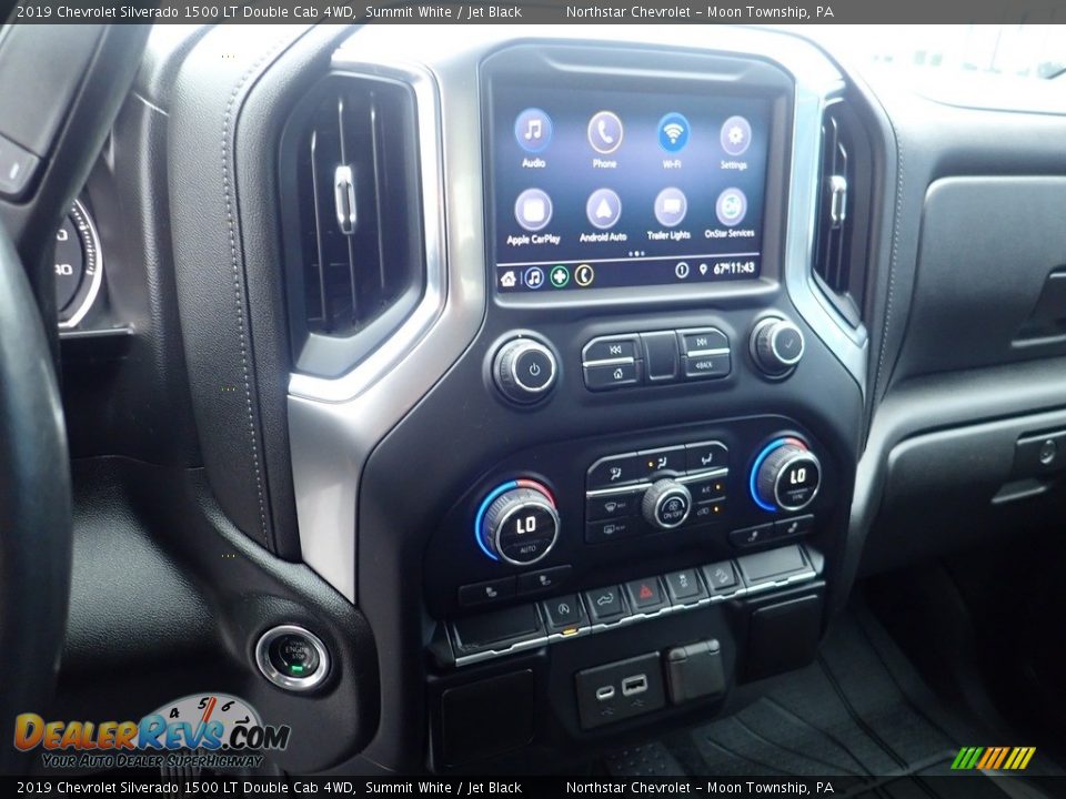 2019 Chevrolet Silverado 1500 LT Double Cab 4WD Summit White / Jet Black Photo #27