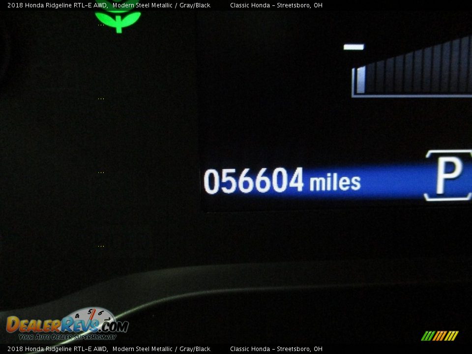 2018 Honda Ridgeline RTL-E AWD Modern Steel Metallic / Gray/Black Photo #33