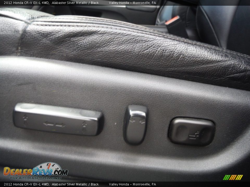 2012 Honda CR-V EX-L 4WD Alabaster Silver Metallic / Black Photo #13