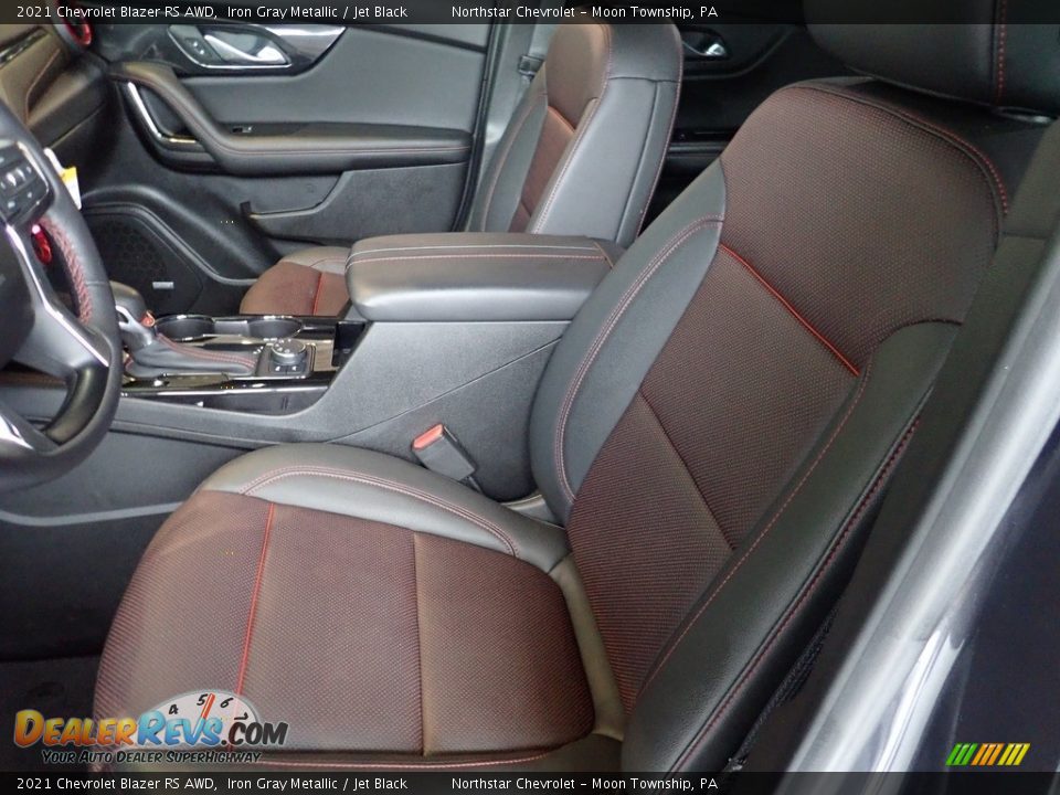2021 Chevrolet Blazer RS AWD Iron Gray Metallic / Jet Black Photo #11