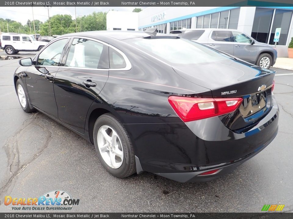 2018 Chevrolet Malibu LS Mosaic Black Metallic / Jet Black Photo #4