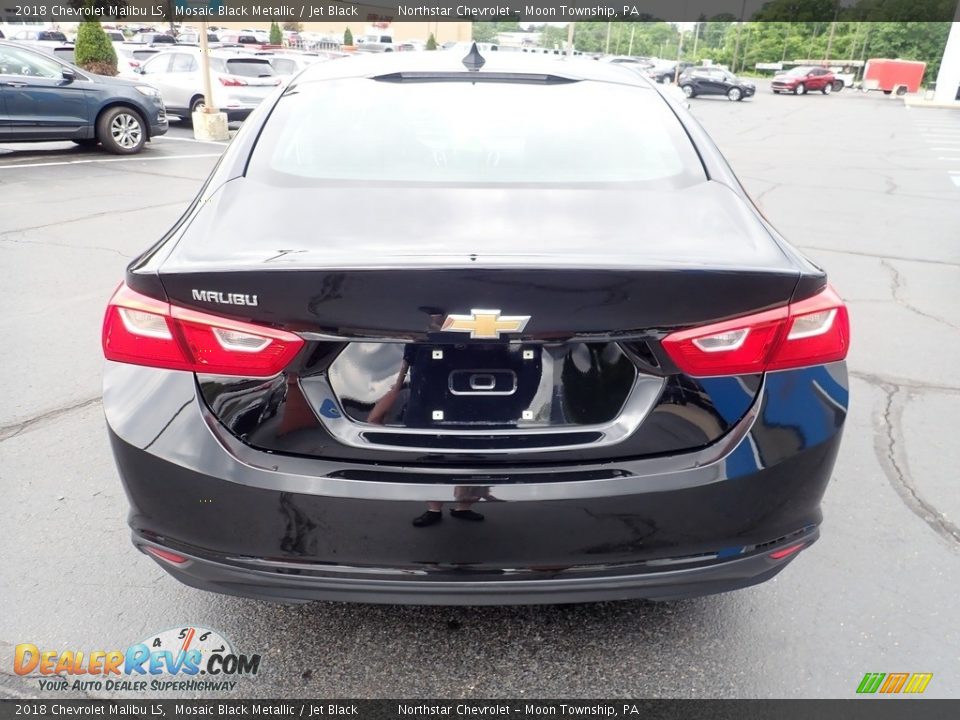 2018 Chevrolet Malibu LS Mosaic Black Metallic / Jet Black Photo #6