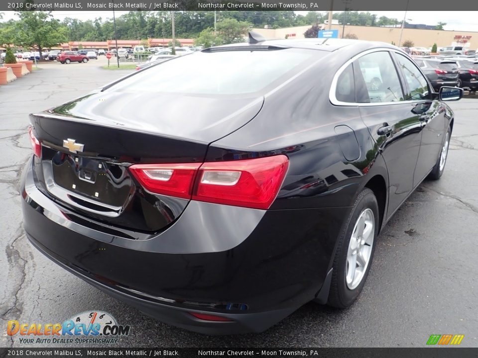 2018 Chevrolet Malibu LS Mosaic Black Metallic / Jet Black Photo #8