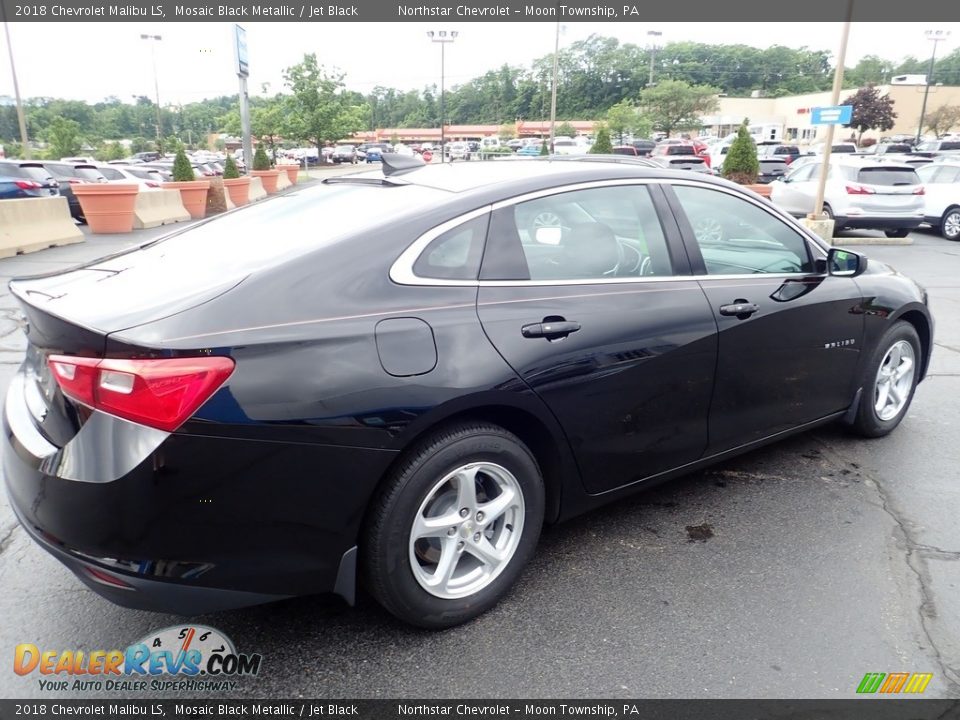 2018 Chevrolet Malibu LS Mosaic Black Metallic / Jet Black Photo #9