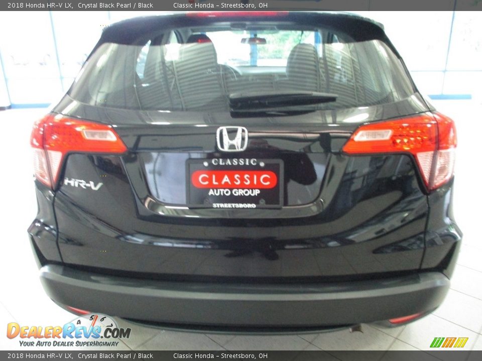 2018 Honda HR-V LX Crystal Black Pearl / Black Photo #6