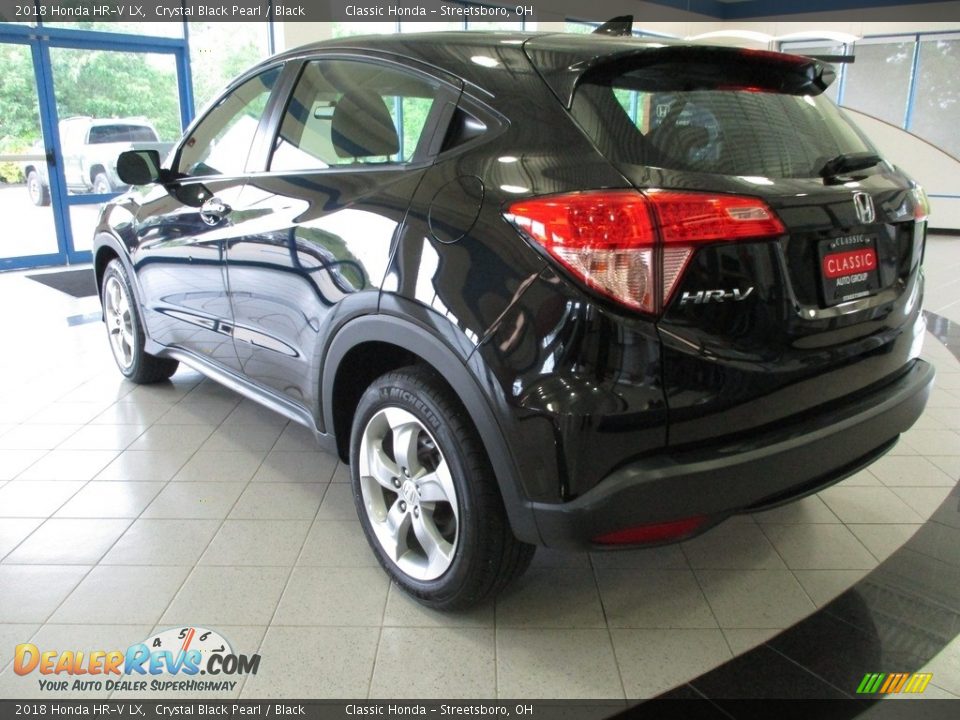 2018 Honda HR-V LX Crystal Black Pearl / Black Photo #7