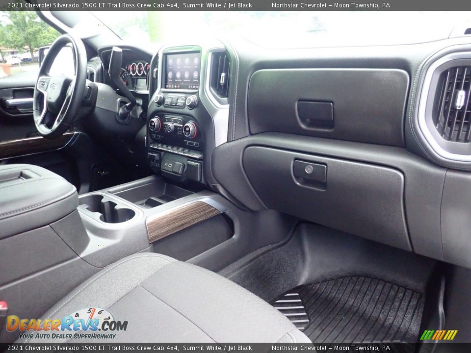 2021 Chevrolet Silverado 1500 LT Trail Boss Crew Cab 4x4 Summit White / Jet Black Photo #15