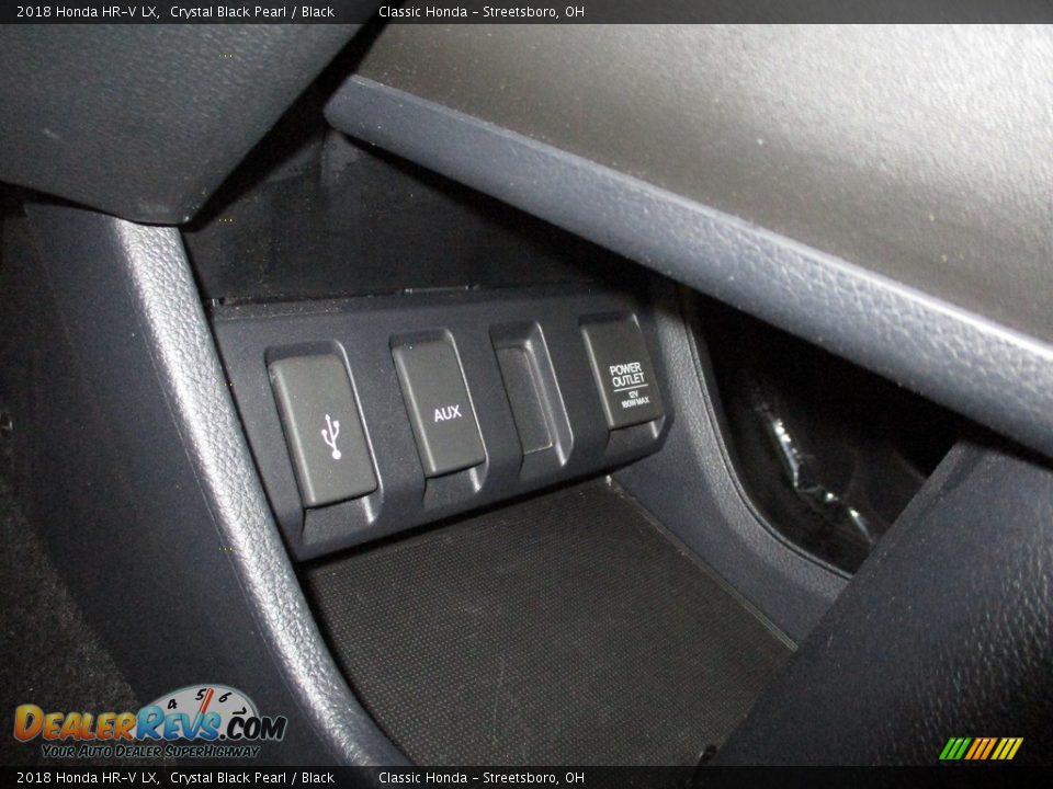 2018 Honda HR-V LX Crystal Black Pearl / Black Photo #31