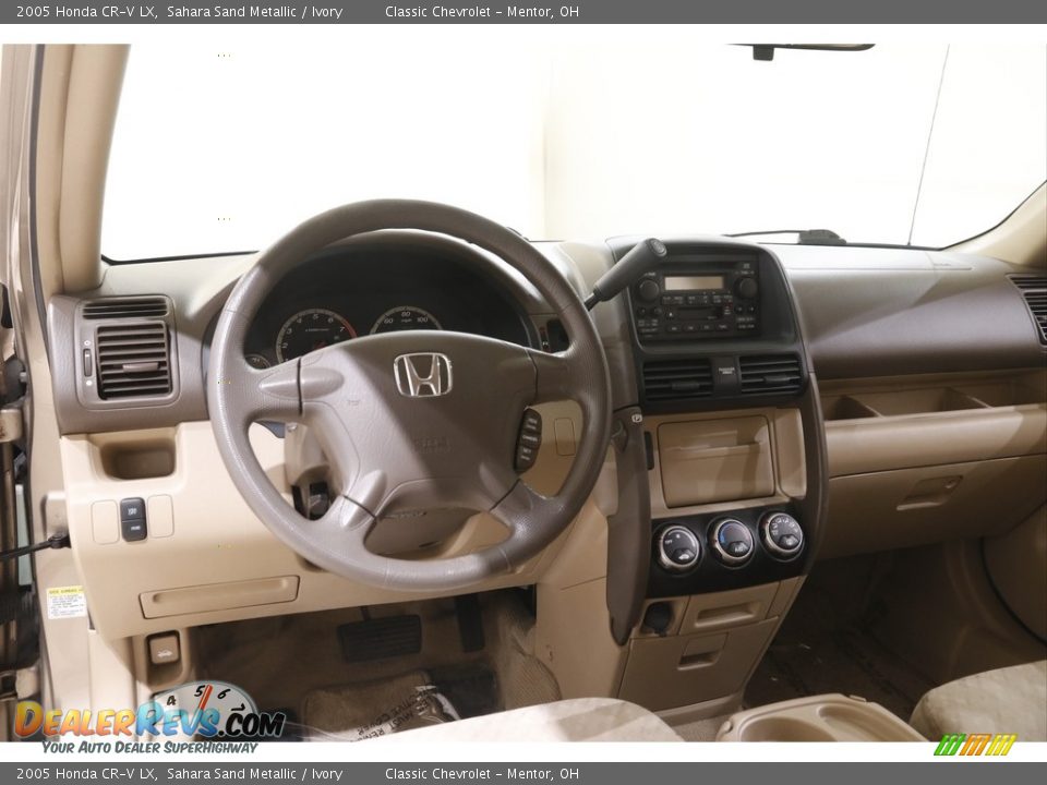 2005 Honda CR-V LX Sahara Sand Metallic / Ivory Photo #6