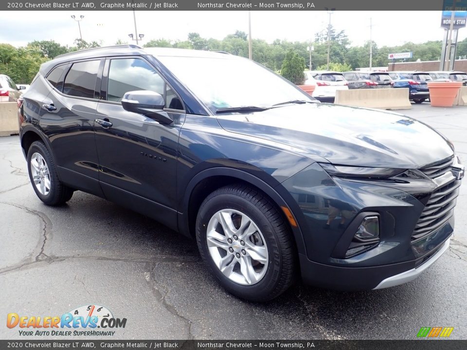 2020 Chevrolet Blazer LT AWD Graphite Metallic / Jet Black Photo #11