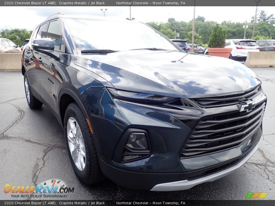 2020 Chevrolet Blazer LT AWD Graphite Metallic / Jet Black Photo #12