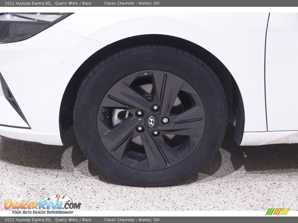 2022 Hyundai Elantra SEL Quartz White / Black Photo #18