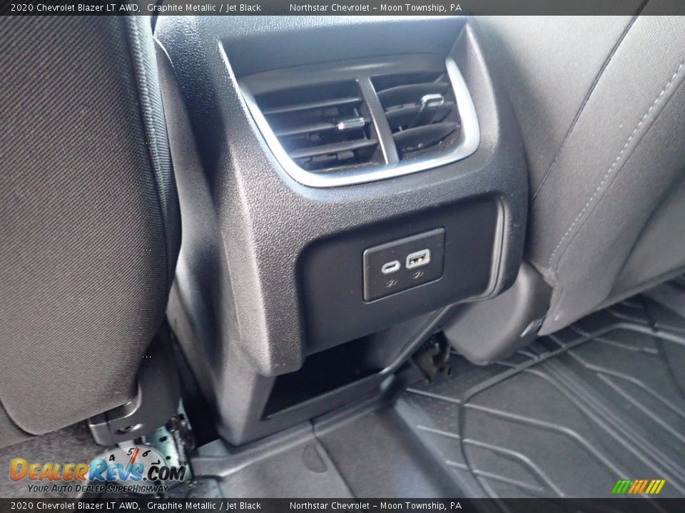 2020 Chevrolet Blazer LT AWD Graphite Metallic / Jet Black Photo #22