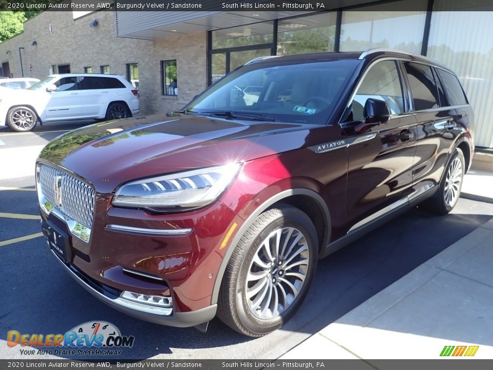 2020 Lincoln Aviator Reserve AWD Burgundy Velvet / Sandstone Photo #1