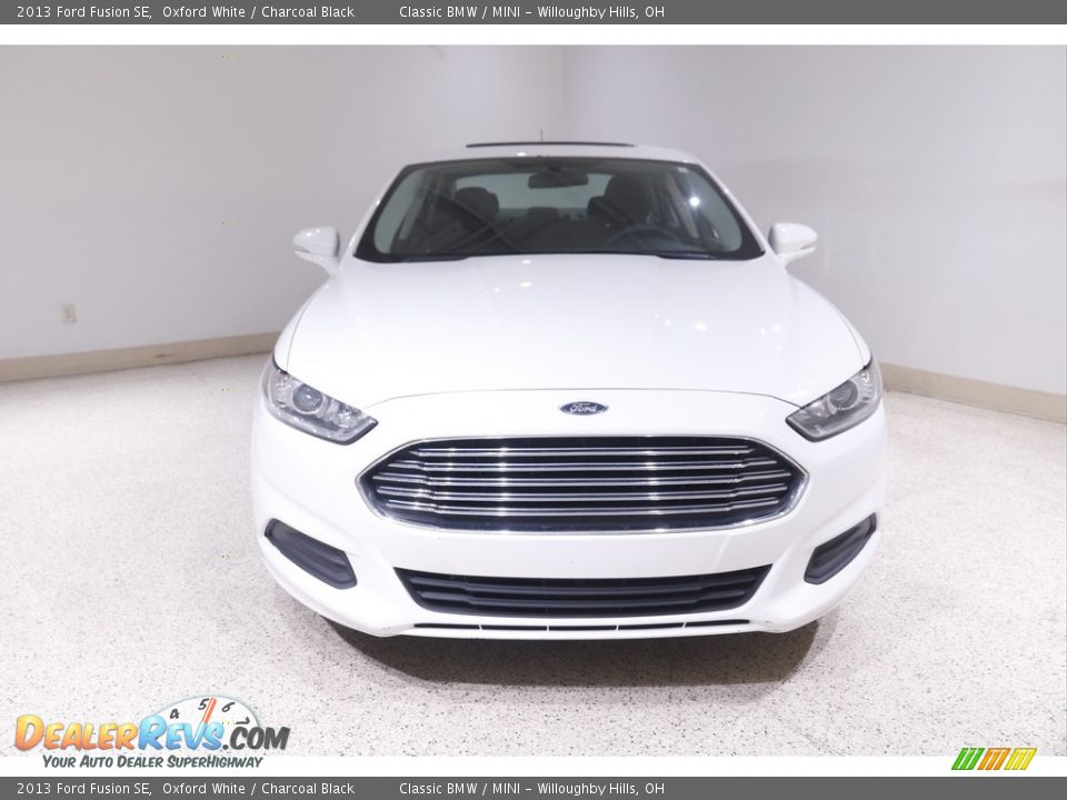 2013 Ford Fusion SE Oxford White / Charcoal Black Photo #2