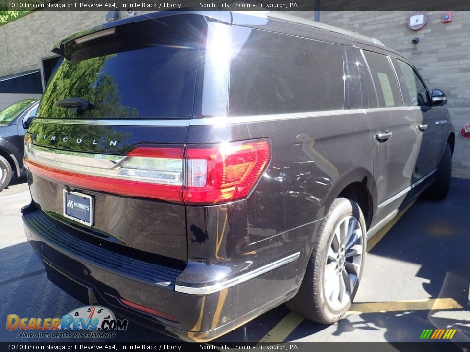 2020 Lincoln Navigator L Reserve 4x4 Infinite Black / Ebony Photo #3