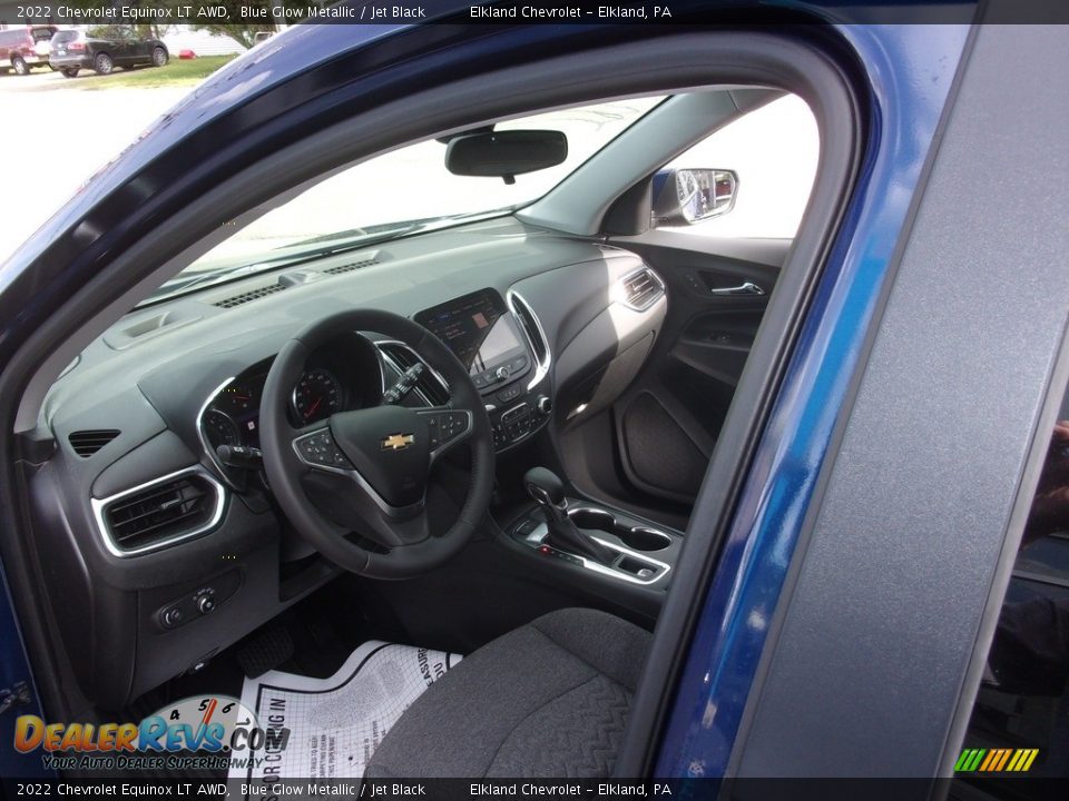 2022 Chevrolet Equinox LT AWD Blue Glow Metallic / Jet Black Photo #13