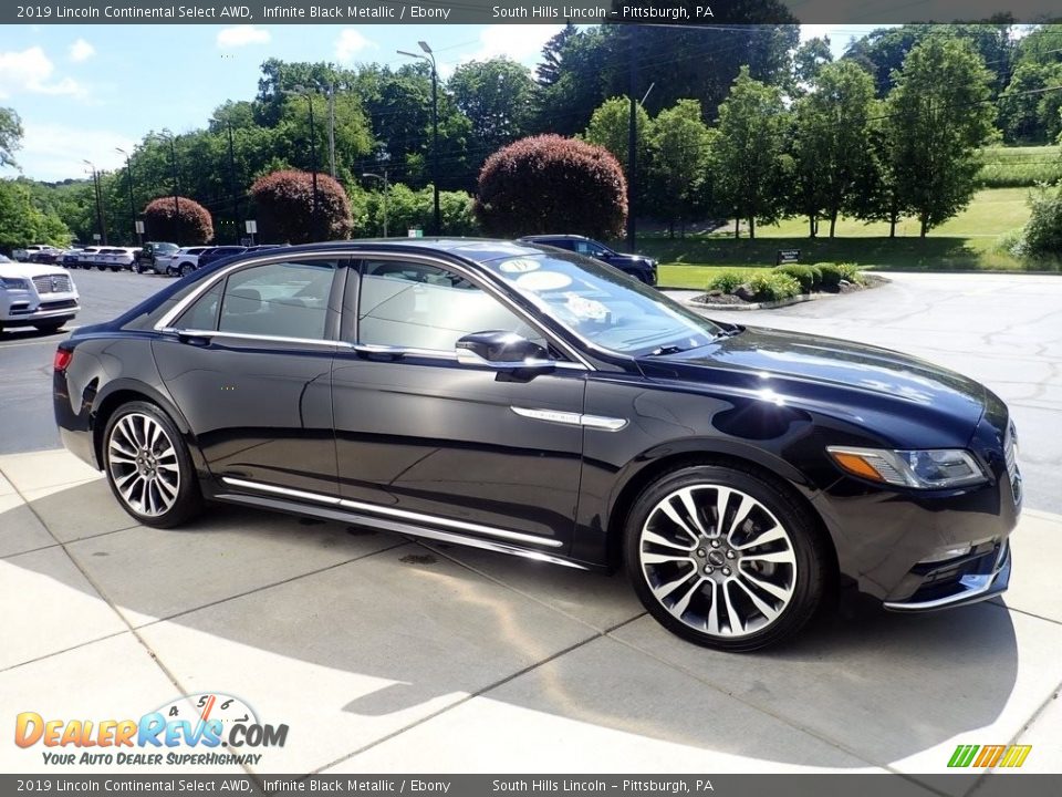 Infinite Black Metallic 2019 Lincoln Continental Select AWD Photo #6