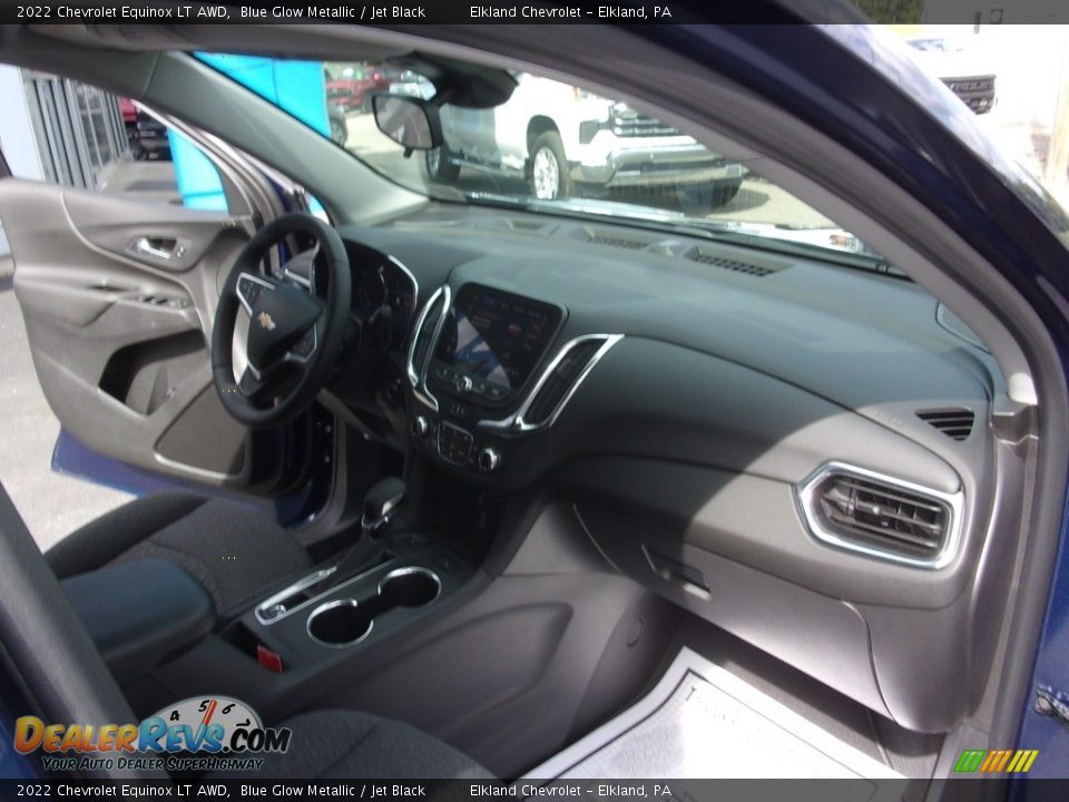 2022 Chevrolet Equinox LT AWD Blue Glow Metallic / Jet Black Photo #18