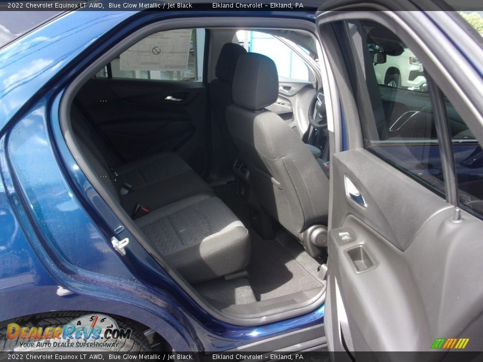 2022 Chevrolet Equinox LT AWD Blue Glow Metallic / Jet Black Photo #19