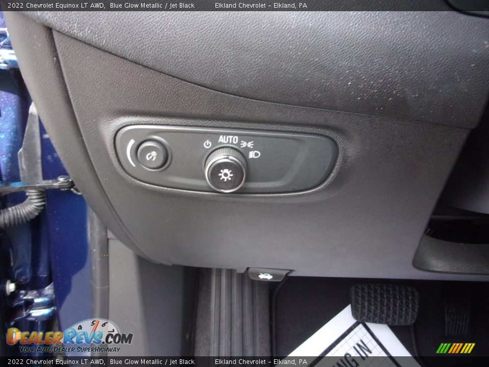 2022 Chevrolet Equinox LT AWD Blue Glow Metallic / Jet Black Photo #25