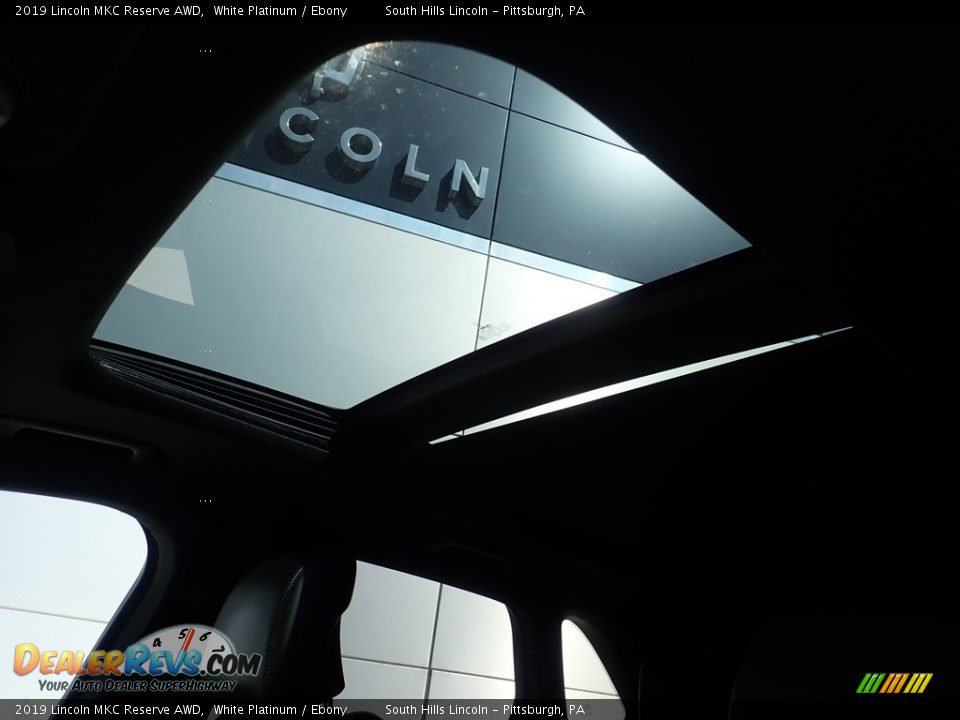 2019 Lincoln MKC Reserve AWD White Platinum / Ebony Photo #20