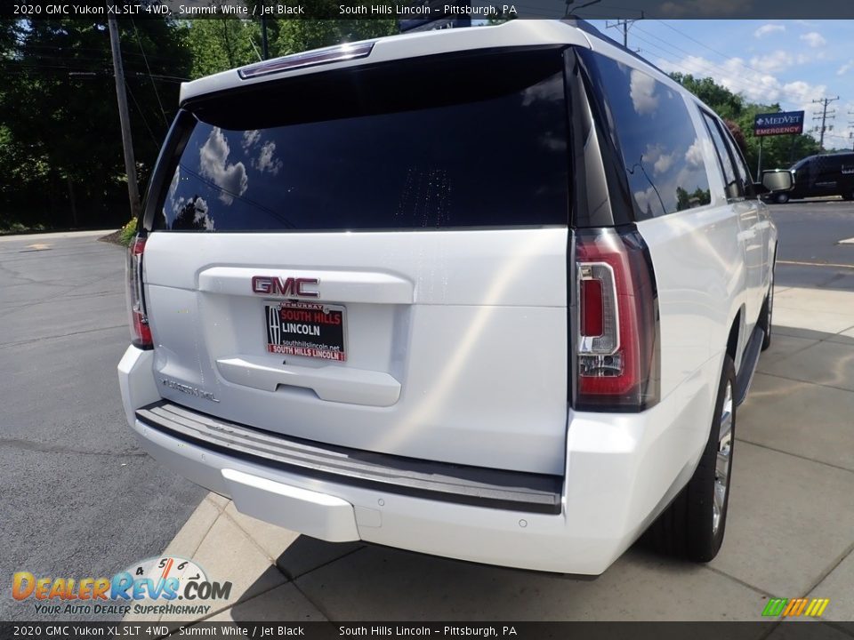 2020 GMC Yukon XL SLT 4WD Summit White / Jet Black Photo #6