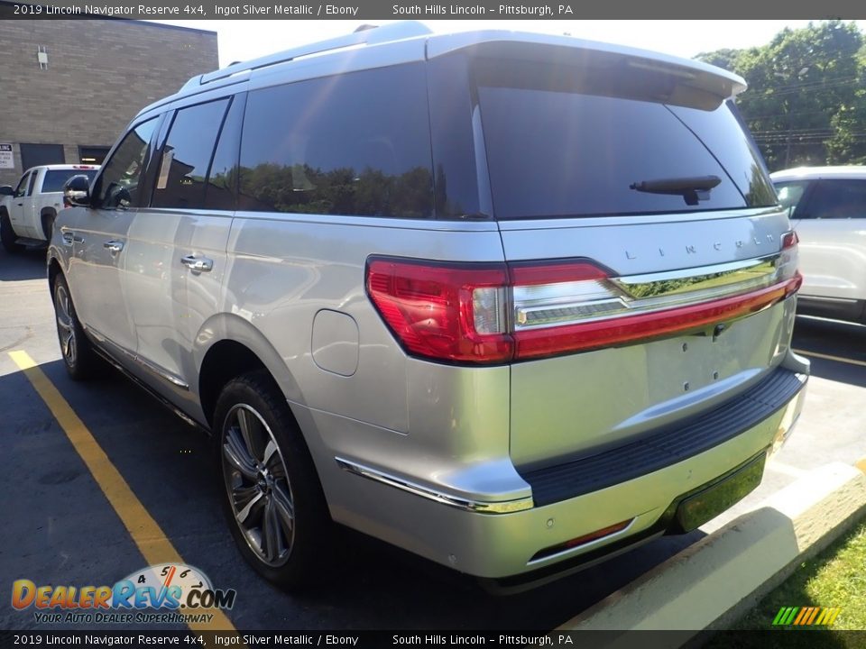 2019 Lincoln Navigator Reserve 4x4 Ingot Silver Metallic / Ebony Photo #2