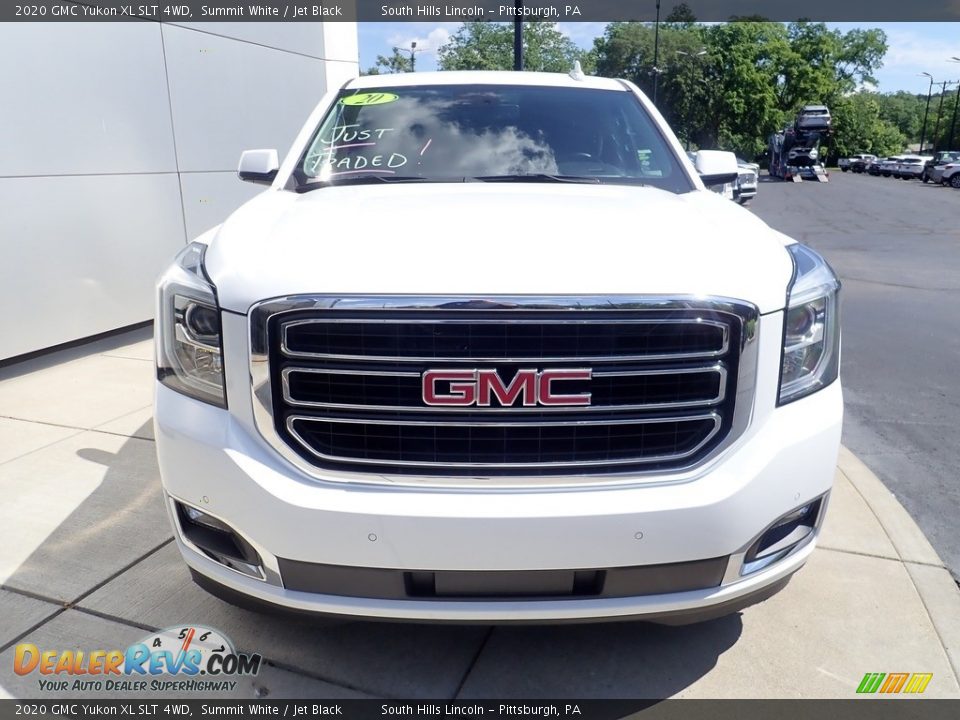 2020 GMC Yukon XL SLT 4WD Summit White / Jet Black Photo #9