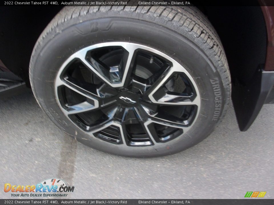 2022 Chevrolet Tahoe RST 4WD Auburn Metallic / Jet Black/­Victory Red Photo #9