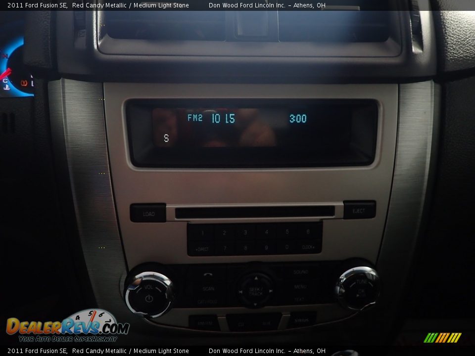 2011 Ford Fusion SE Red Candy Metallic / Medium Light Stone Photo #16