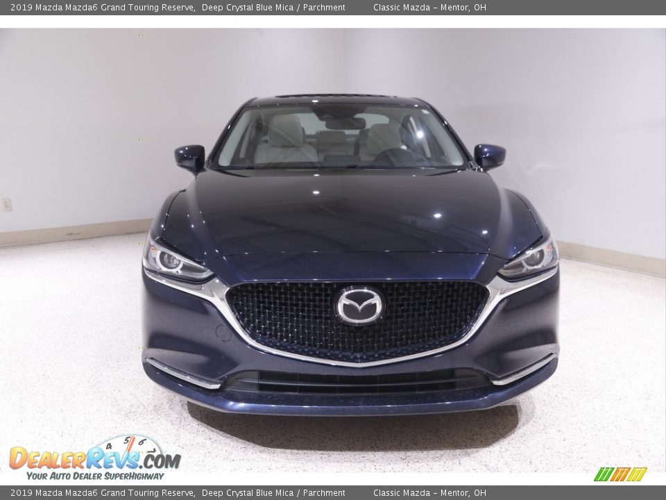 2019 Mazda Mazda6 Grand Touring Reserve Deep Crystal Blue Mica / Parchment Photo #2