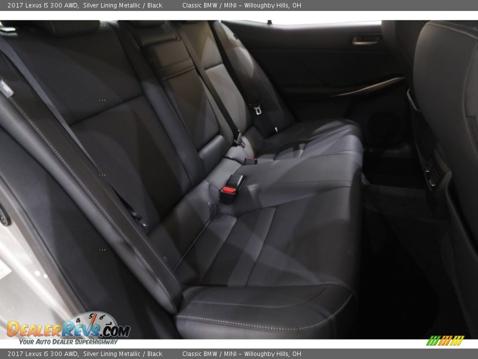 2017 Lexus IS 300 AWD Silver Lining Metallic / Black Photo #20