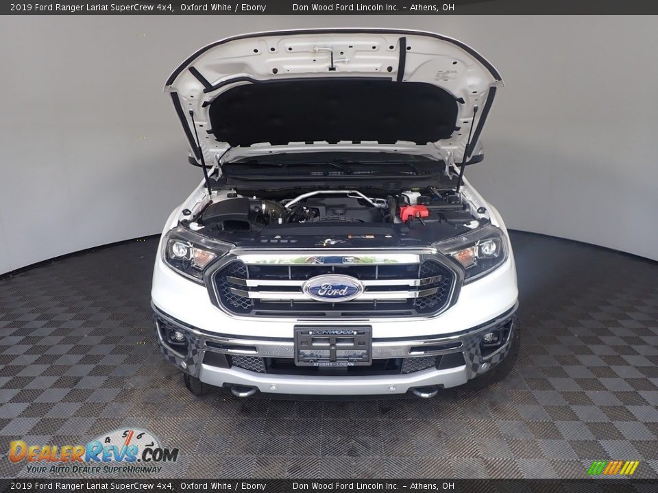 2019 Ford Ranger Lariat SuperCrew 4x4 Oxford White / Ebony Photo #7
