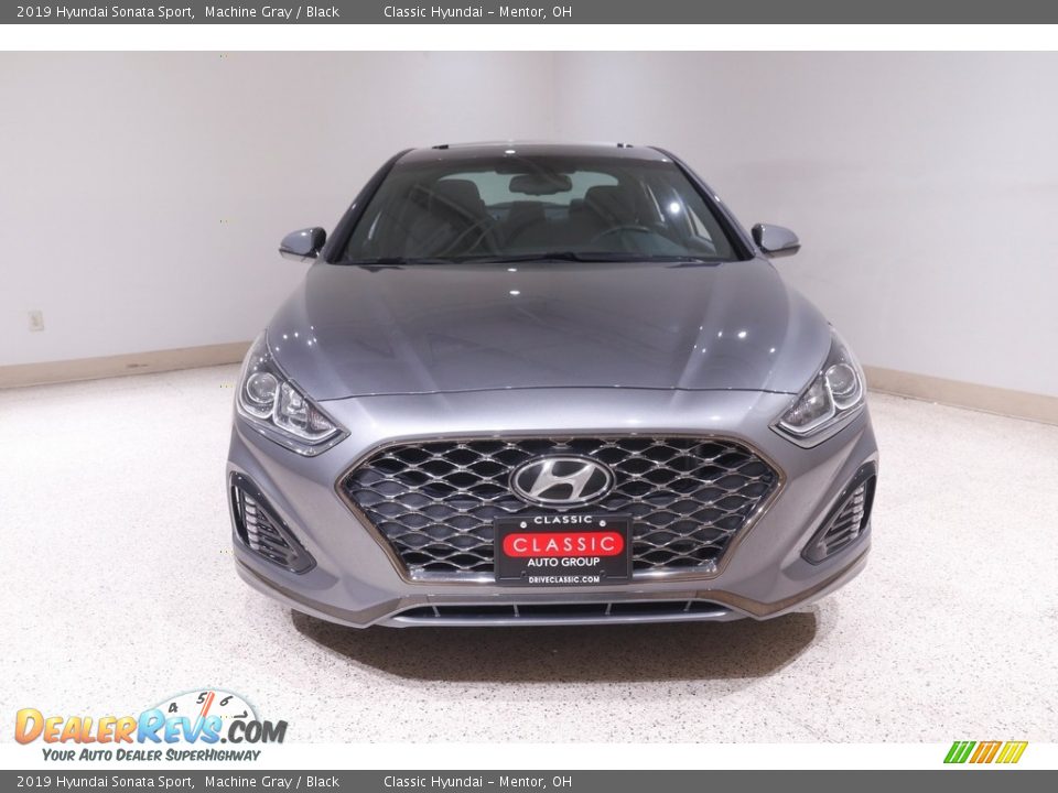 2019 Hyundai Sonata Sport Machine Gray / Black Photo #2