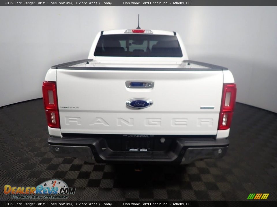 2019 Ford Ranger Lariat SuperCrew 4x4 Oxford White / Ebony Photo #14