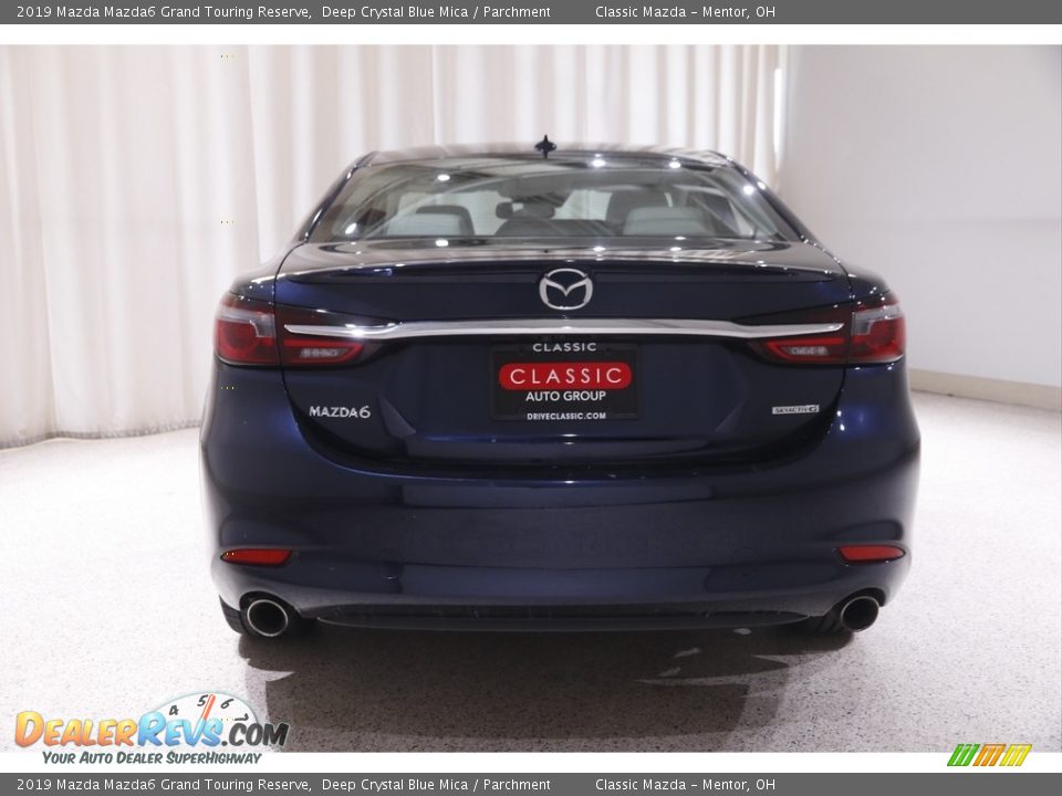2019 Mazda Mazda6 Grand Touring Reserve Deep Crystal Blue Mica / Parchment Photo #19