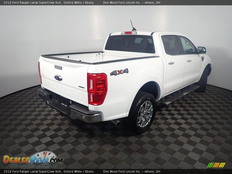 2019 Ford Ranger Lariat SuperCrew 4x4 Oxford White / Ebony Photo #17