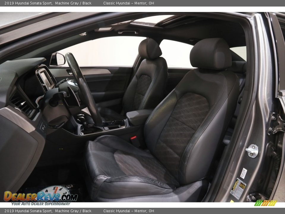2019 Hyundai Sonata Sport Machine Gray / Black Photo #5