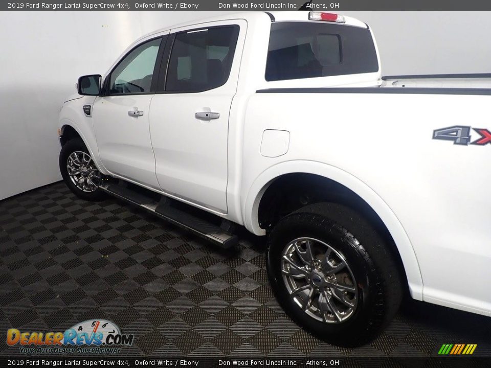 2019 Ford Ranger Lariat SuperCrew 4x4 Oxford White / Ebony Photo #18