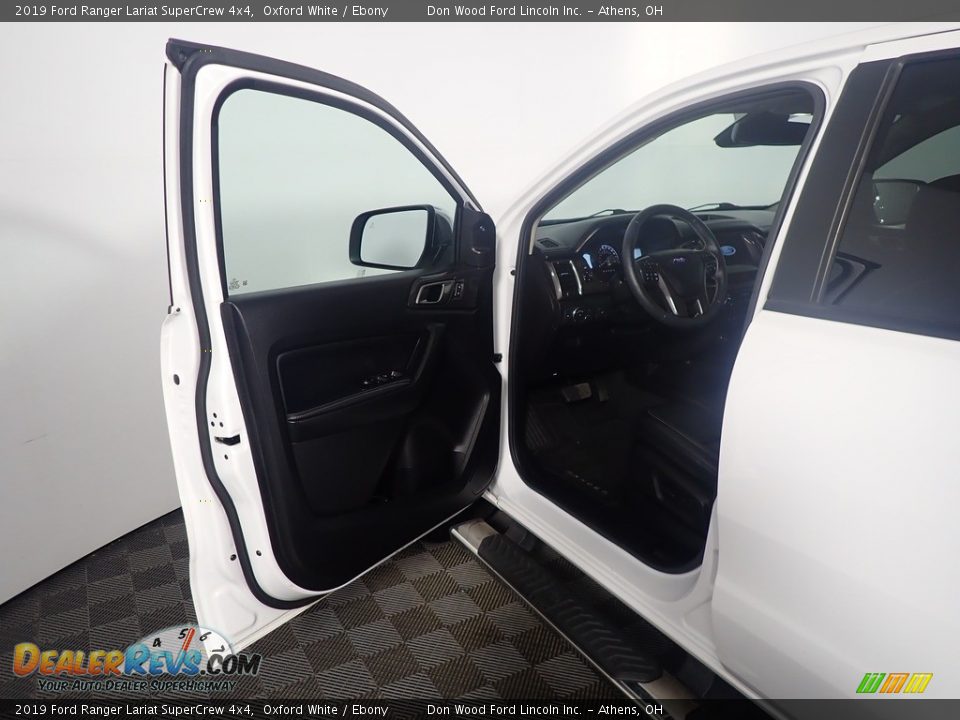 2019 Ford Ranger Lariat SuperCrew 4x4 Oxford White / Ebony Photo #20
