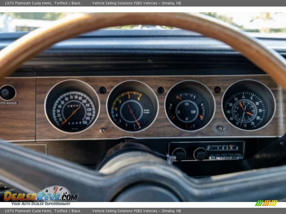 1970 Plymouth Cuda Hemi Gauges Photo #23