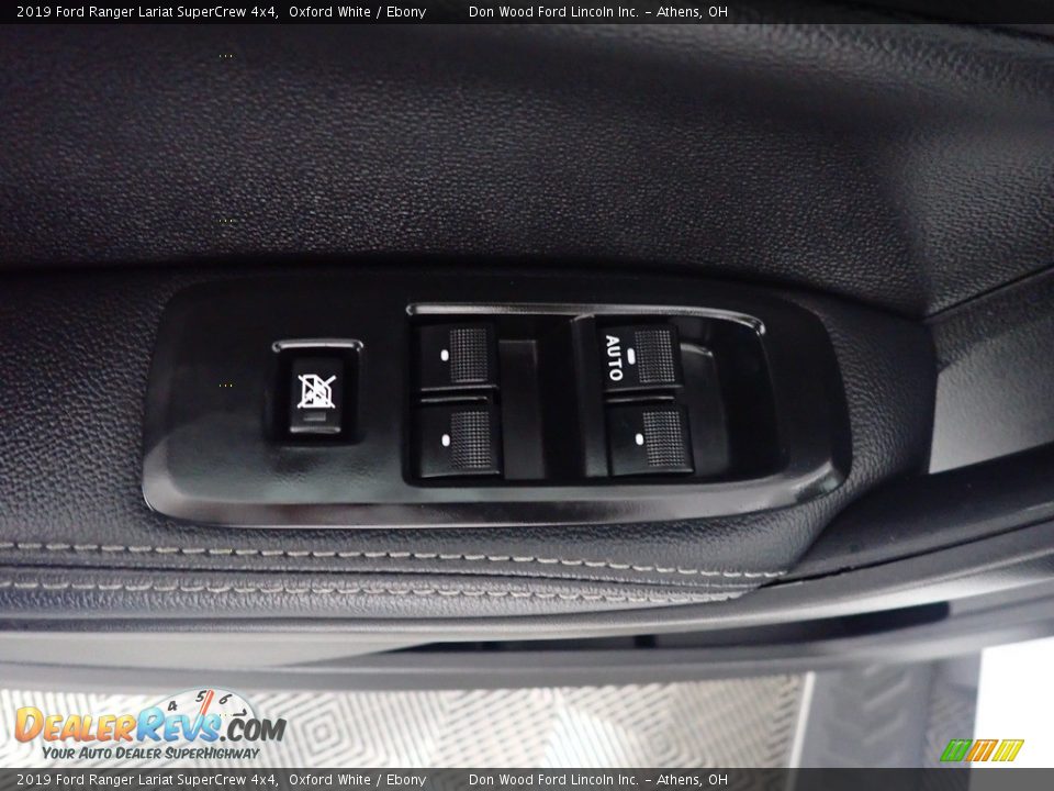 2019 Ford Ranger Lariat SuperCrew 4x4 Oxford White / Ebony Photo #21