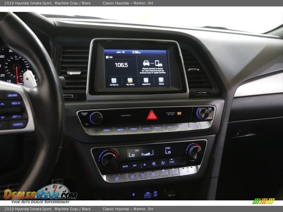 2019 Hyundai Sonata Sport Machine Gray / Black Photo #9