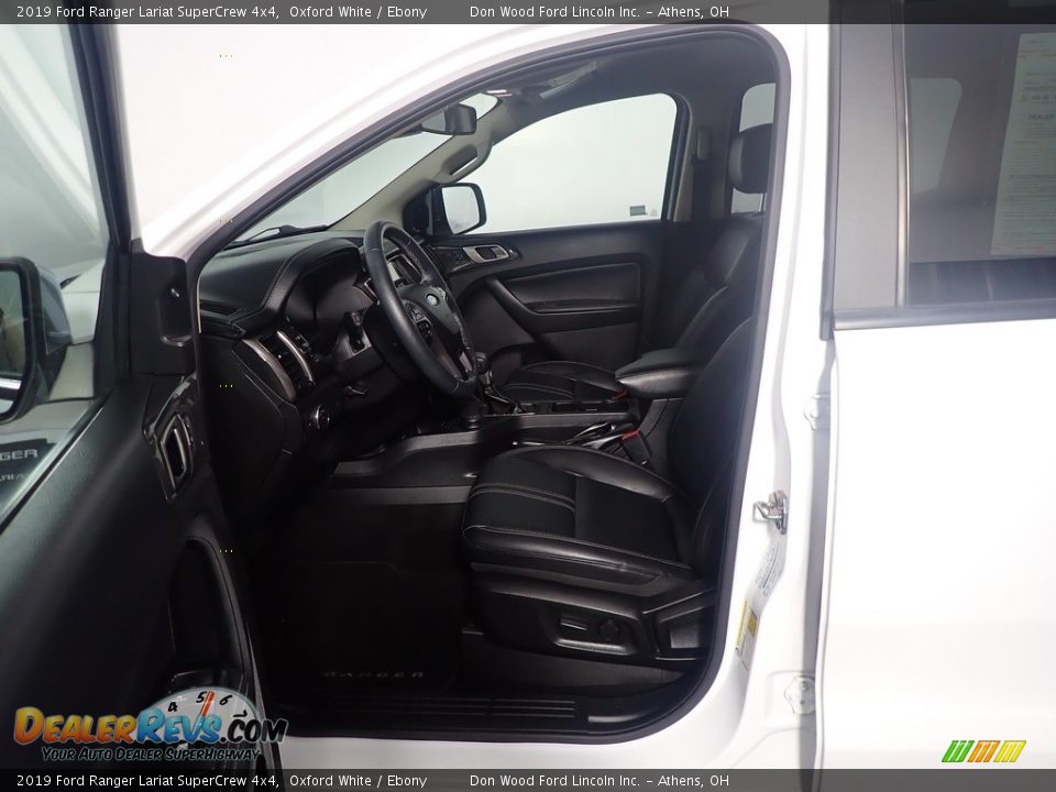 2019 Ford Ranger Lariat SuperCrew 4x4 Oxford White / Ebony Photo #22