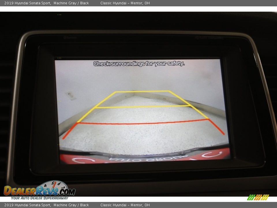 2019 Hyundai Sonata Sport Machine Gray / Black Photo #10