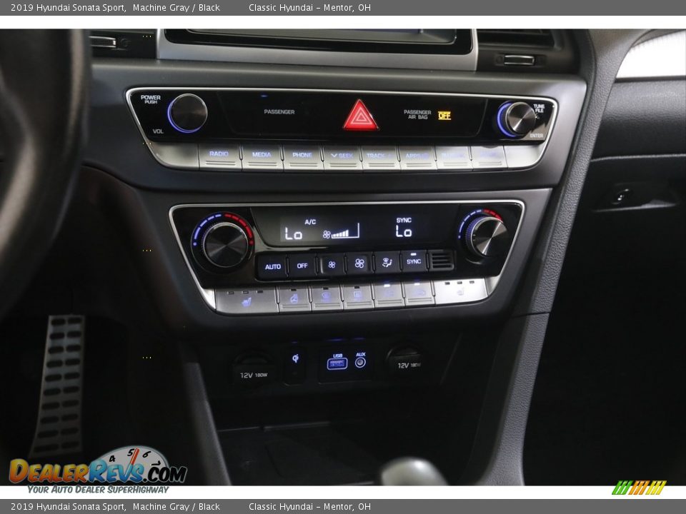 2019 Hyundai Sonata Sport Machine Gray / Black Photo #11